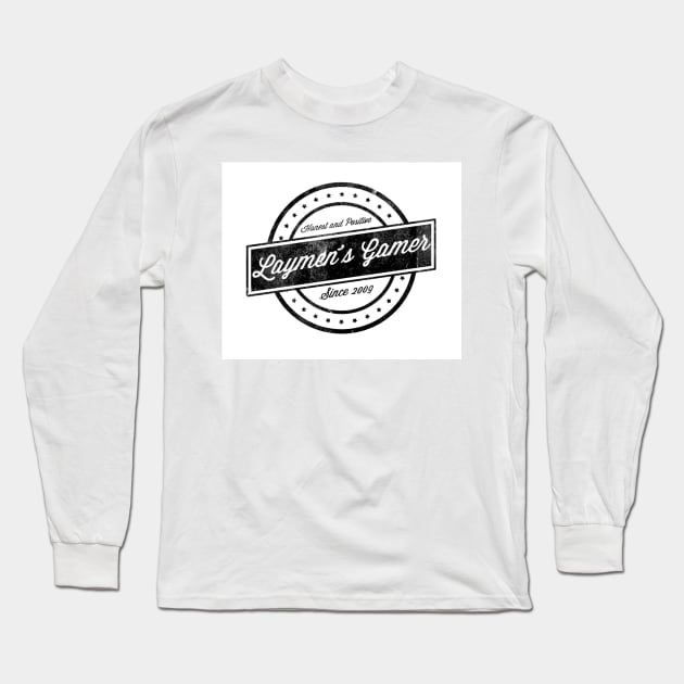 ABERCROMBIE STYLE TLG LOGO Long Sleeve T-Shirt by TheLaymensGamer